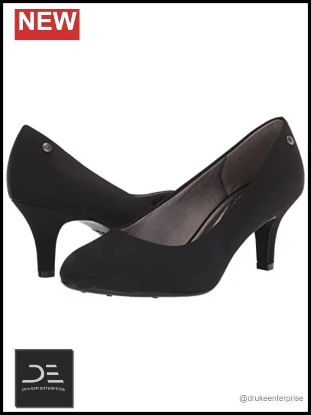Women's Parigi Pumps - Faux Leather Stiletto Heels, Slip-On, Cushioned